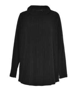 Wholesale Fashion Ladies' long Blouse With Turtle Neck Environmental Friendly Cotton Fabric from china suppliers