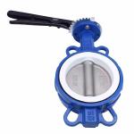 Manual Operation Wafer Cast Iron Butterfly Valve with Ductile Iron Body and