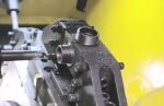6 Station 10 Spindles Vertical Transfer Machine For Ductile Iron Pipe Fittings