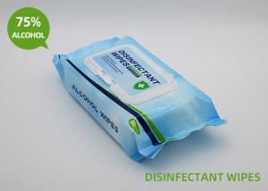 Wholesale White Alcohol Hand Sanitizer Typical 75 Alcohol Wipes For Diabetics Portable 60 Pack from china suppliers