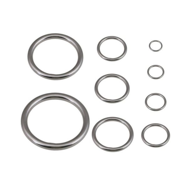 Stainless Steel O Ring Metal 20mm 25mm 30mm Used For Handbag or Dog Collar ZXD46 Benefit