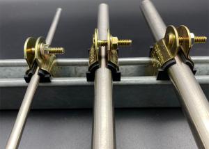 Wholesale Zinc Plated TPE ZSI cushion clamp for OD size tube pipe from china suppliers