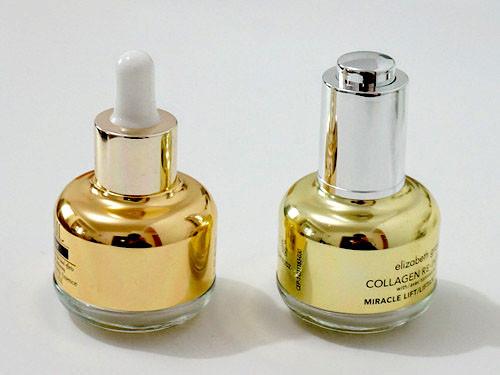 ES-316 glass cosmetic essential oil bottle & bulb dropper pipettes/closures