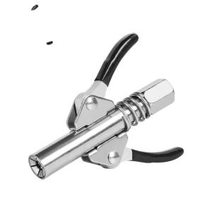 Wholesale Lubrication Tool Cavitt 10000psi High Pressure Grease Gun Coupler 90*15mm Double Handle Nozzle Nipple from china suppliers