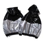 Hip Hop Style B-BOY Mens Reflective Jacket Windbreak Shining Windproof