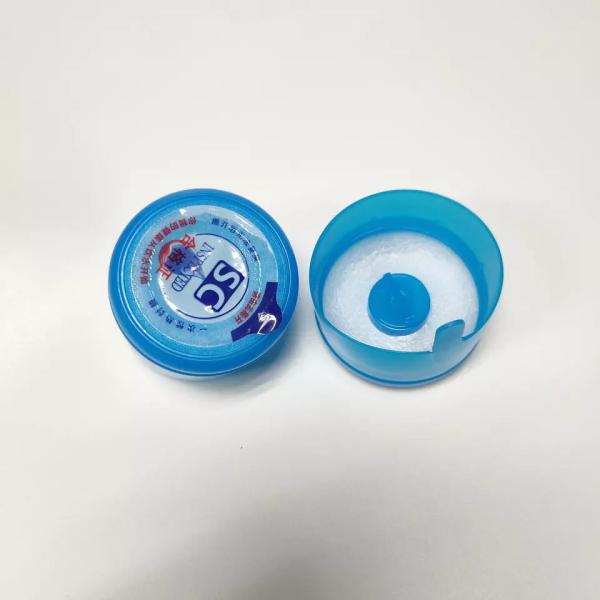 5 Gallon Water Bottle Non Spill Caps PE Peel Off Safety Seal Disposable With