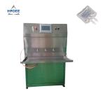 Higee machinery iv bag filling and sealing machine with sticker labeling machine