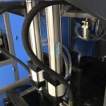 Siemens PLC 2 Cavity Semi Auto Blow Molding Machine for Plastic Bottle