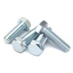 ISO9001 Certified Strength Galvanized Steel Hex Bolt DIN933 for Aerospace