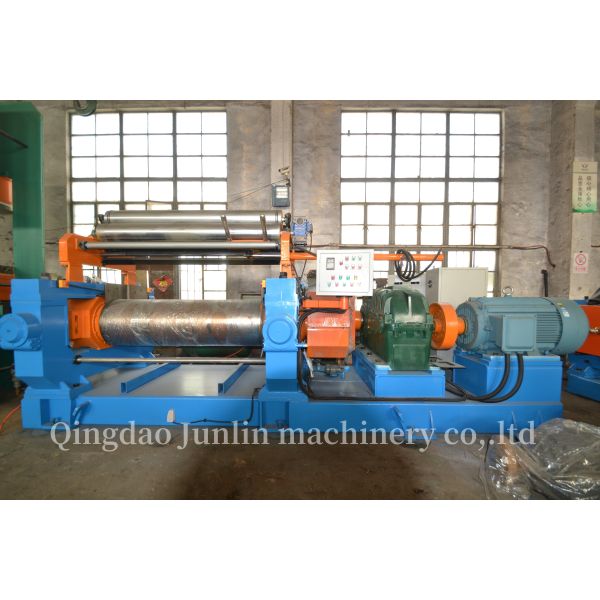 Horizontal Open Mill Rubber Mixing Machine For Industrial Use XK-610