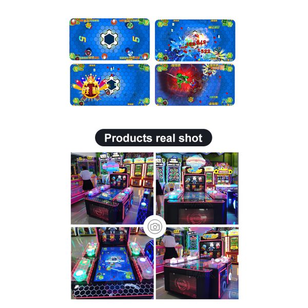 4 Players Peak Gyro Ticket Redemption Game Machine for Amusement Park