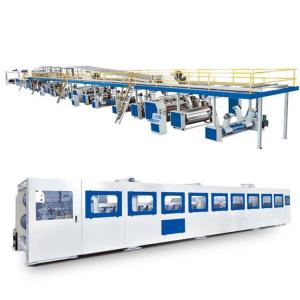 Wholesale Newly Designed 3/5 Ply Corrugated Cardboard Making Machine for Carton Production Line from china suppliers