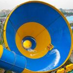 Amusement Park Water Slide Super Trumpet Water Slide Equipment for Aqua Park