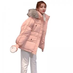China                  Wholesale Customize Thick Trendy Puffer Women′s Down Coat Winter Solid Long Sleeve Zipper Down Coat for Women              on sale