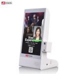 8 Inch Table Top Digital Signage Advertising Player, Restaurant Table Stand Menu