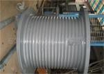 Single Groove Steel Hoisting Crane Cable Drum For Industrial Use