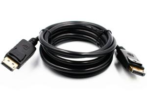 Wholesale Custom Length Monitor Data Cable / DP Video Cable Pure Digital Connection from china suppliers