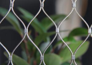 Wholesale Woven Stainless Steel Cable Mesh Dia 1.5 To 3.0mm from china suppliers