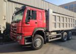 Sinotruk Howo Tipper Dump Truck 400Hp 6 × 4 20CBM Front Lifting Hydraulic