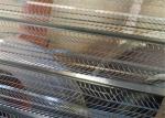 Diamond Shape 316 Galvanized Steel Expanded Wire Mesh 0.35mm Construction Supply