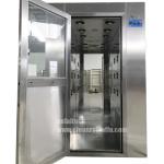 Single-person double-blowing air shower room