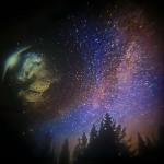 10W 5V Indoor Star Projection Lamp Galaxy Light Projector Ceiling Atmosphere