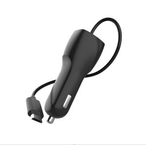 Wholesale 5V2.4A FCC ROHS Single Port Car Charger With Micro Cable from china suppliers