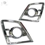 Chrome Taillight Cover Fog Exterior Body Kit Sliver For D-Max 2007-2011