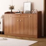 Large Capacity Space-Saving Solid Wood Shoe Storage Cabinet For Home Entrance,