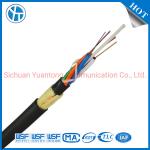 FRP 24core ADSS Fiber Optic Cable Arimid Yarn Member For Aerial