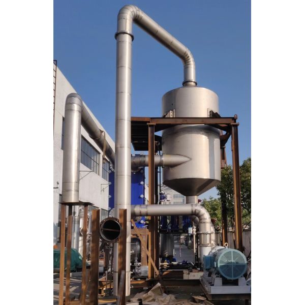 Tubular Type MVR Evaporator 500-5000l Sewage Treatment Machine For Ammonium Sulfate Evaporation Concentration