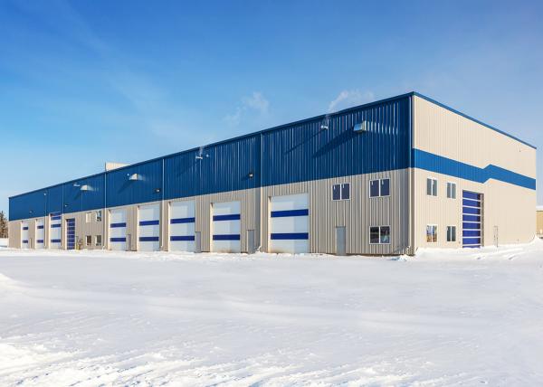 Industrial High Rise Steel Structure Warehouse Anti Earthquake Prefabricated
