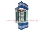 13 Persons Panoramic Sightseeing Elevator With Center Opening Door