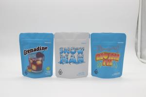 Wholesale Edibles ziplockk Mylar Bags Smell Proof Eco Friendly Food Packaging Mylar Stand Up Pouches from china suppliers