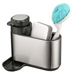 Kitchen Sink Tidy Caddy Sink Organizer With Sponge Holder Stainless Steel