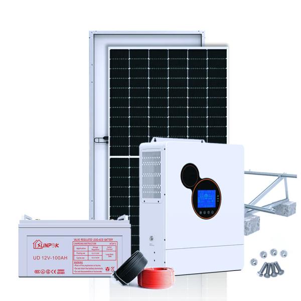 Sunpok 10kw 15kw 20kw off grid solar power systems 10000w solar powered
