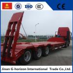 High Loading Capacity Low Bed Semi Trailer 3 Axle 60T 7950+1305+1305 mm