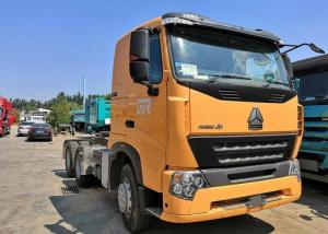 Wholesale HOWO A7 420 HP 6X4 Prime Mover Truck / Diesel Tractor Truck HF7 Front Axle from china suppliers