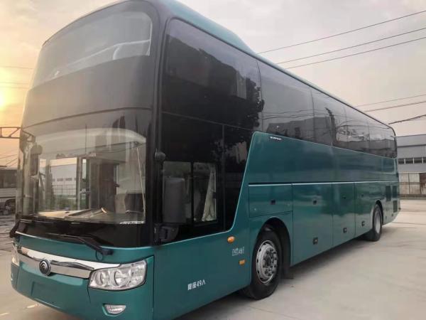 Diesel LHD 6126 Model Used Yutong Buses 49 Seat 2014 Year Euro Iv Emission