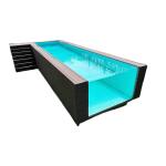 Family Swimming Pool Outdoor Fiberglass Inground Pool for Customer's Requirement