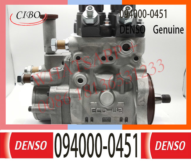 094000-0451 DENSO Diesel SA6D140E-3 Engine Fuel HP0 pump 094000-0451 For KOMATSU 6217-71-1130 WA600-6 D375A-5 PC1250-8