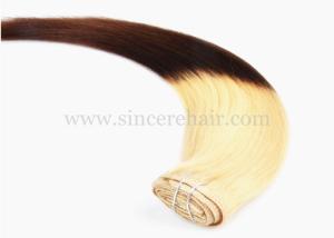 Wholesale Hot Selling 24&quot; Clip In Hair Extensions for Sale, Hot 60 CM Long STB OMBRE Remy Human Hair Extensions Clips-In For Sale from china suppliers