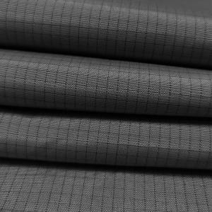 0.5 Grid 75D*75D Anti Static ESD Fabrics Polyester Non Static Fabric