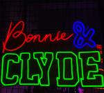 Bonnie&clyde Lover weeding party bedroom house neon sign