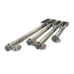 Industry Grade Stainless Steel Feed Screw Conveyor For Cement Power Plants