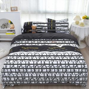Wholesale 40S Fabric Count 200TC Thread Count Super King Printed Bedding Set Luxury Cover Designs from china suppliers