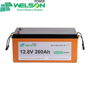 Wholesale RV Lifepo4 Car Battery Waterproof IP65 12.8V 25.6v 100Ah 50ah Lithium Ion Solar Energy Storage from china suppliers