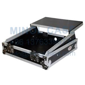 Wholesale 19MIXLT Top Load DJ Mixer Road Gig Ready Flight Combo Rack WGliding Laptop Shelf from china suppliers