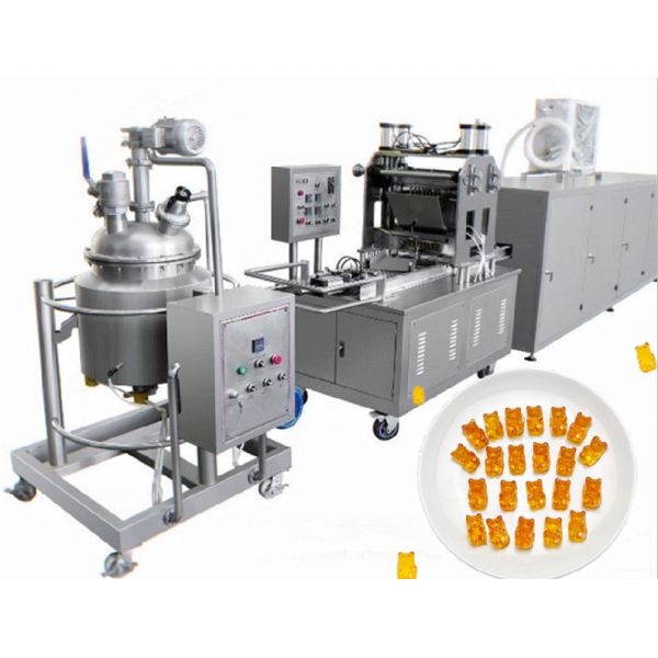 Full Machine Candy Making Dispenser for Small Hard/Lollipop/Gummy Candy Production