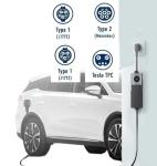 Electric Vehicle Car Charging Station 40A NACS TESLA 11kw Portable EV Charger
